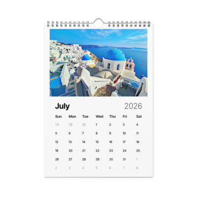 wall-calendar-(2026)-start-w-sun-8.26x11.69-front-6906406737e02 Wall calendar (2026) Greece Santorini 2