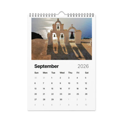 wall-calendar-(2026)-start-w-sun-8.26x11.69-front-6906406738942 Wall calendar (2026) Greece Santorini 2