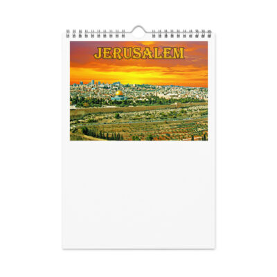 Wall calendar (2026) christian jerusalem