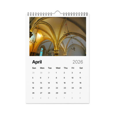Wall calendar (2026) christian jerusalem
