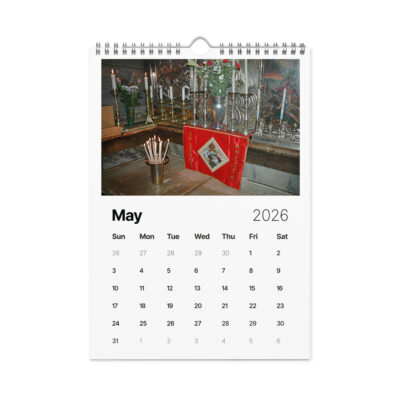 Wall calendar (2026) christian jerusalem