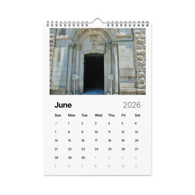 Wall calendar (2026) christian jerusalem