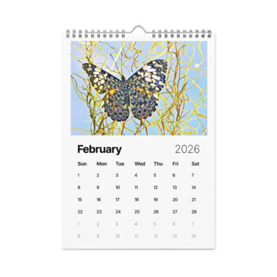 Wall calendar (2026) butterfly
