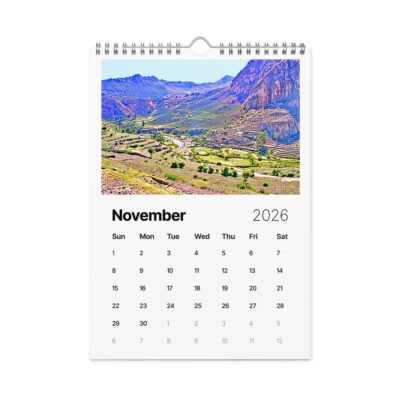 Wall calendar (2026) peru