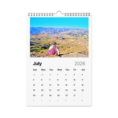 Wall calendar (2026) peru
