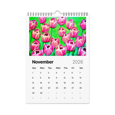 Wall calendar (2026) tulips
