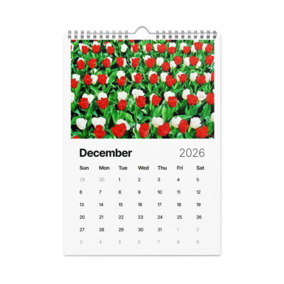 Wall calendar (2026) tulips
