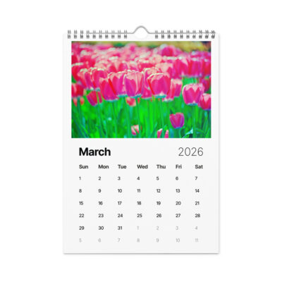 Wall calendar (2026) tulips