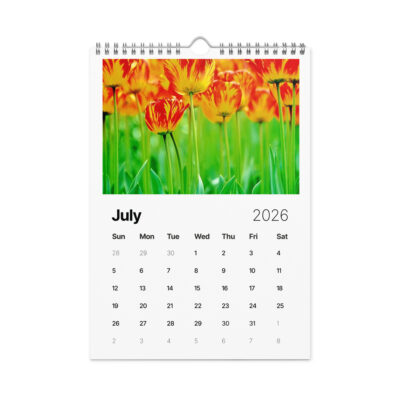 Wall calendar (2026) tulips