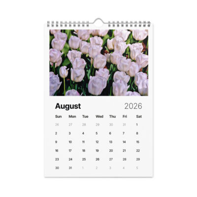 Wall calendar (2026) tulips