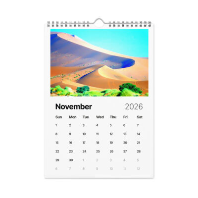Wall calendar (2026) Namibia Sossusvlei