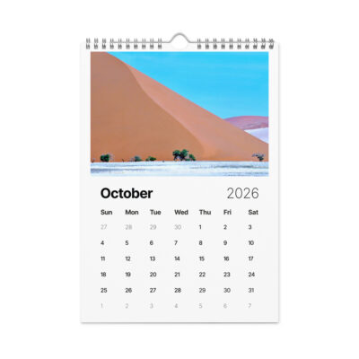 Wall calendar (2026) Namibia Sossusvlei