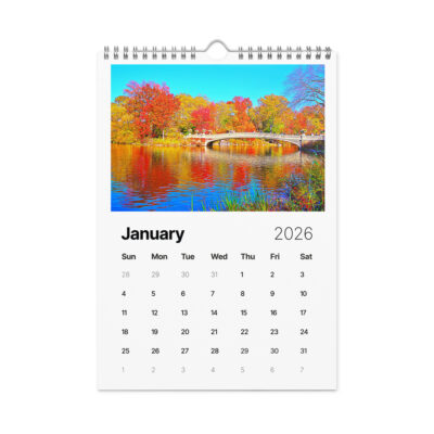 Wall calendar (2026) foliage