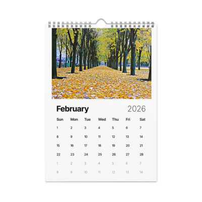 Wall calendar (2026) foliage