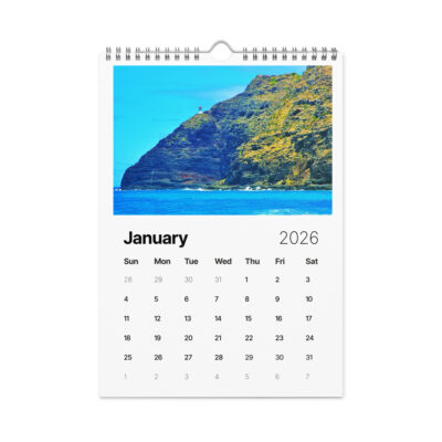 Wall calendar (2026) lighthouse
