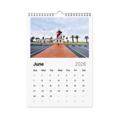 Wall calendar (2026) lighthouse