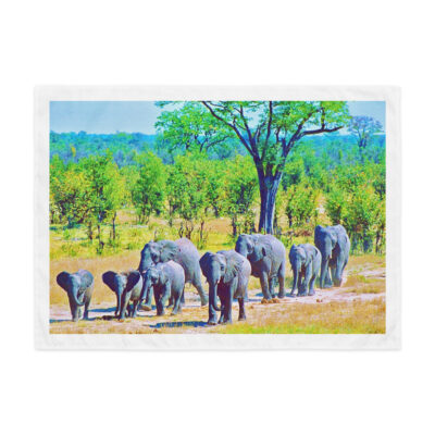 Indoor wall tapestry elephant 3 26″×36″