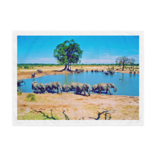 Indoor wall tapestry elephant 2 26″×36″