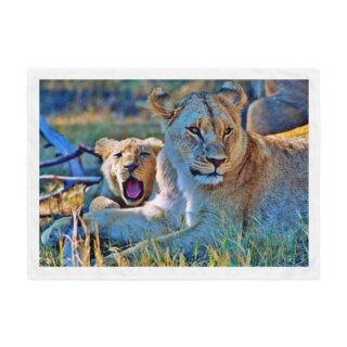 Indoor wall tapestry  lion 5 26″×36″