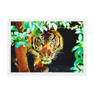 Indoor wall tapestry bengal tiger 1  26″×36″