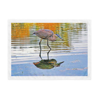 Indoor wall tapestry Great Blue Heron 2  26″×36″