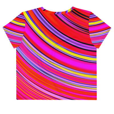 All-Over Print Crop Tee bold and beautiful 020