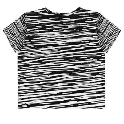 All-Over Print Crop Tee bold and beautiful 019