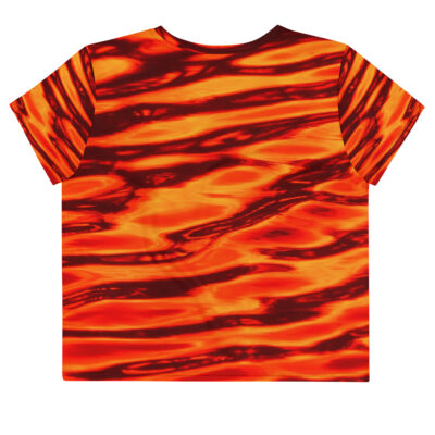 All-Over Print Crop Tee bold and beautiful 018