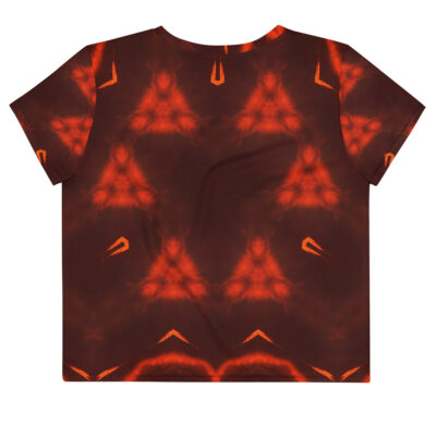 All-Over Print Crop Tee bold and beautiful 017