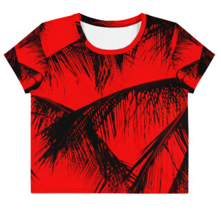 All-Over Print Crop Tee bold and beautiful 024