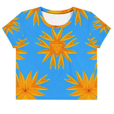 All-Over Print Crop Tee bold and beautiful 023