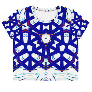 All-Over Print Crop Tee bold and beautiful 021