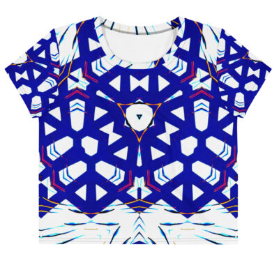 All-Over Print Crop Tee bold and beautiful 021