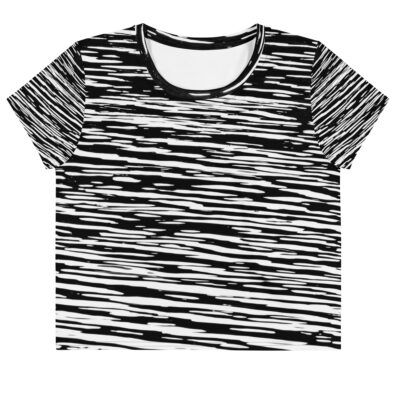 All-Over Print Crop Tee bold and beautiful 019