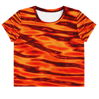 All-Over Print Crop Tee bold and beautiful 018