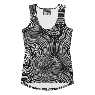 Sublimation Cut & Sew Tank Top bold and beautiful 009