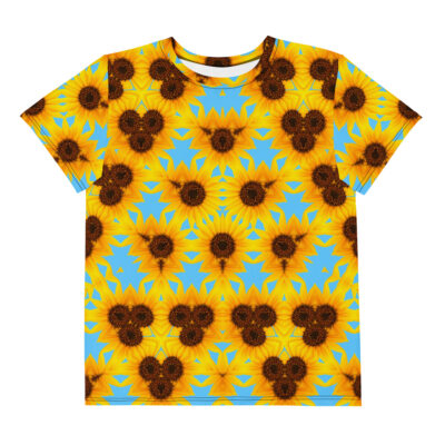 Youth crew neck t-shirt bold and beautiful girls 002