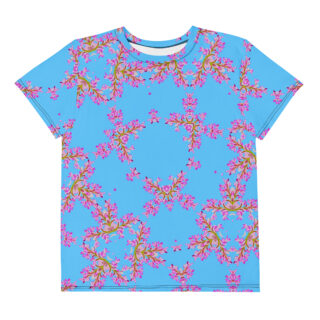 Youth crew neck t-shirt bold and beautiful girls 003