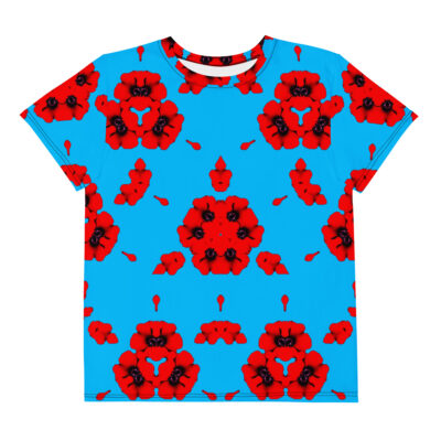 Youth crew neck t-shirt bold and beautiful girls 011