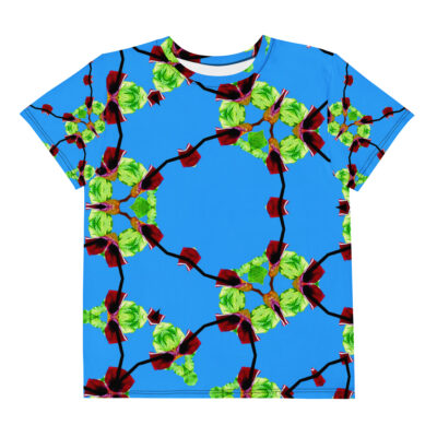 Youth crew neck t-shirt bold and beautiful girls 015