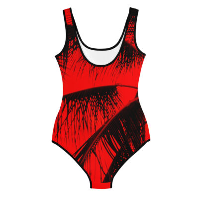All-Over Print Youth Swimsuit bold and beautiful 006