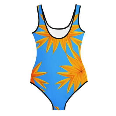 All-Over Print Youth Swimsuit bold and beautiful 007