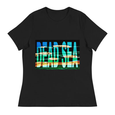 Women's Relaxed T-Shirt israel dead sea 001