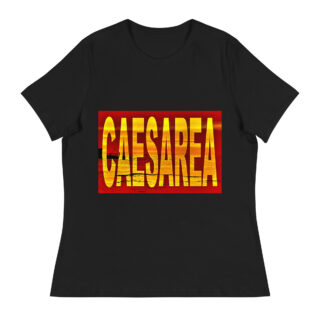 Women's Relaxed T-Shirt israel caesarea 002