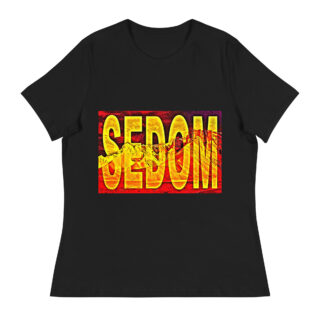 Women's Relaxed T-Shirt israel sdom 001
