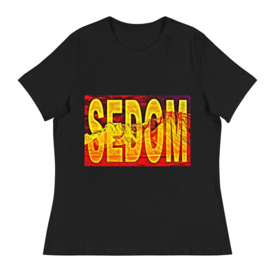Women's Relaxed T-Shirt israel sdom 001