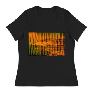 Women's Relaxed T-Shirt israel rosh hanikra 001