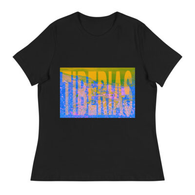 Women's Relaxed T-Shirt israel tiberias 001