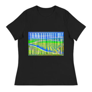 Women's Relaxed T-Shirt israel jordan valley 001