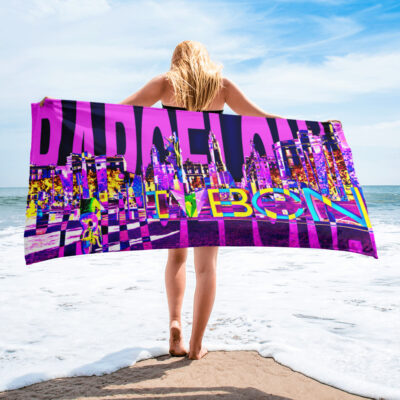 Towel world travel Spain Barcelona 002